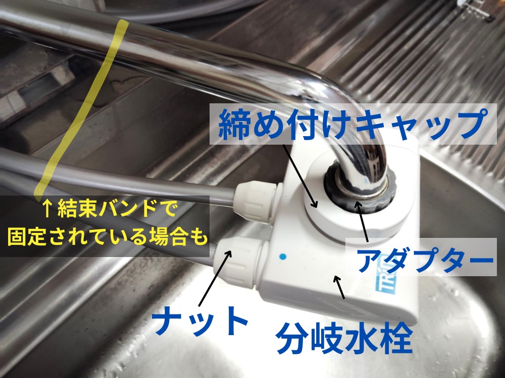 日本トリム整水器取り外し方